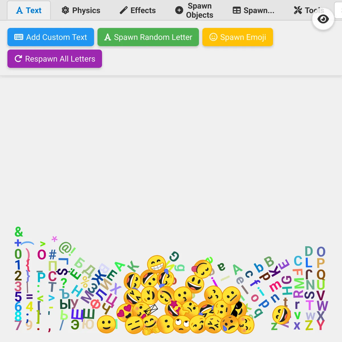 the project is loading