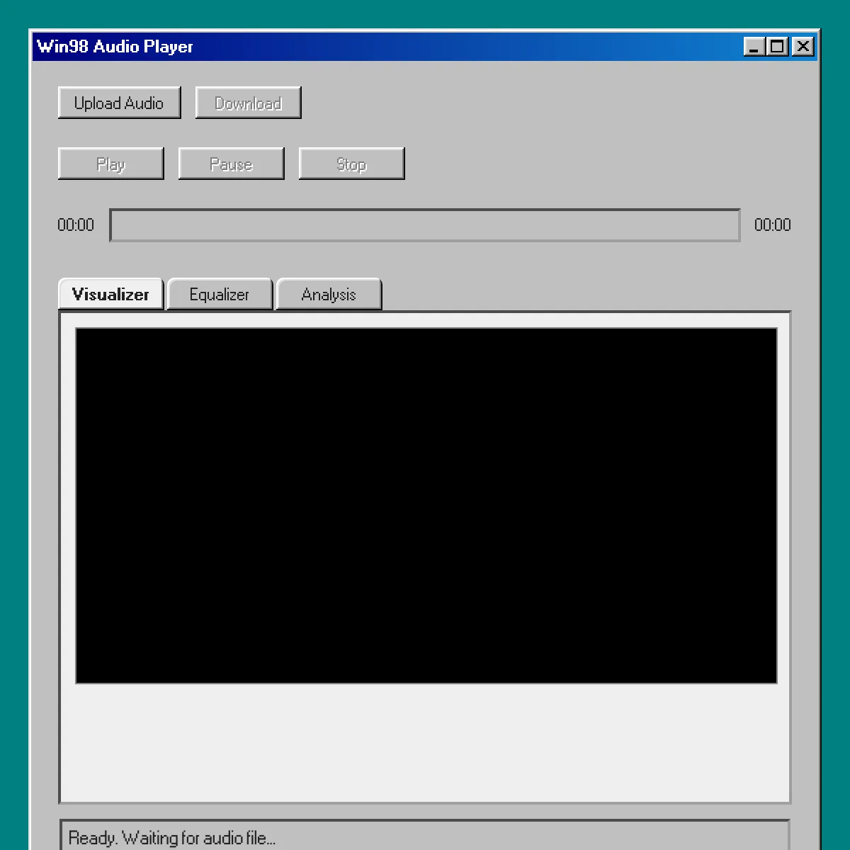 Win98 Audio Player