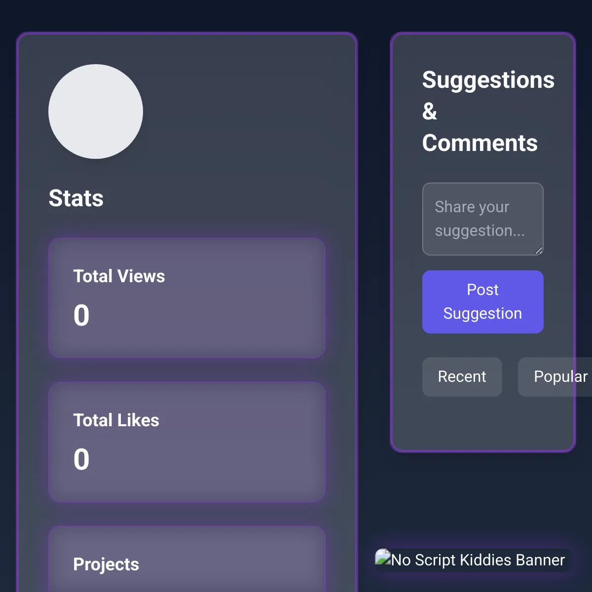 the project is loading