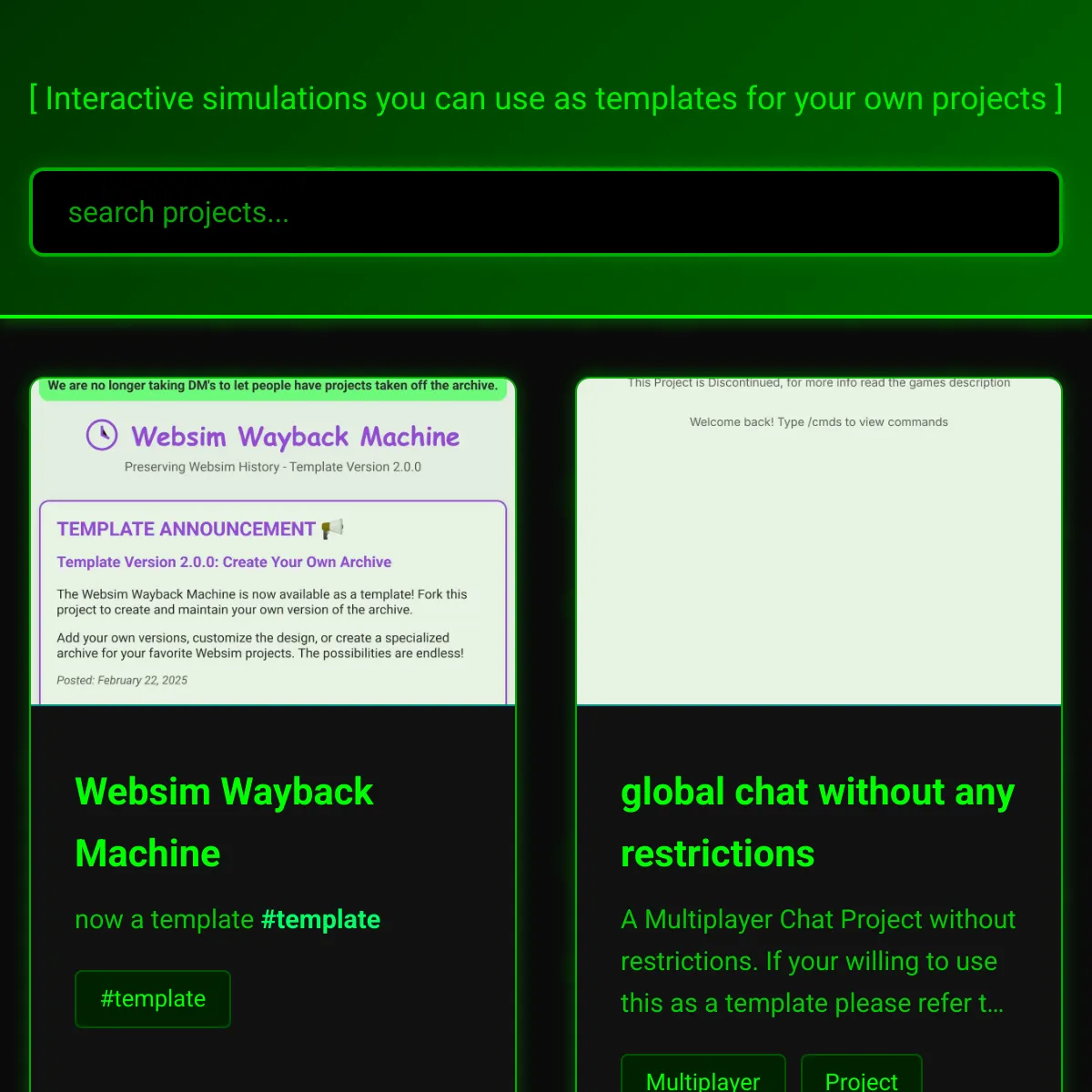 the project is loading