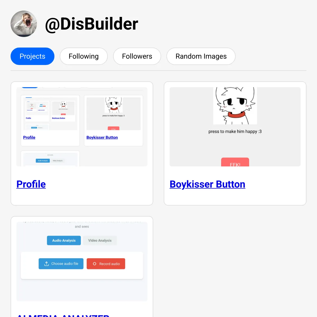 the project is loading