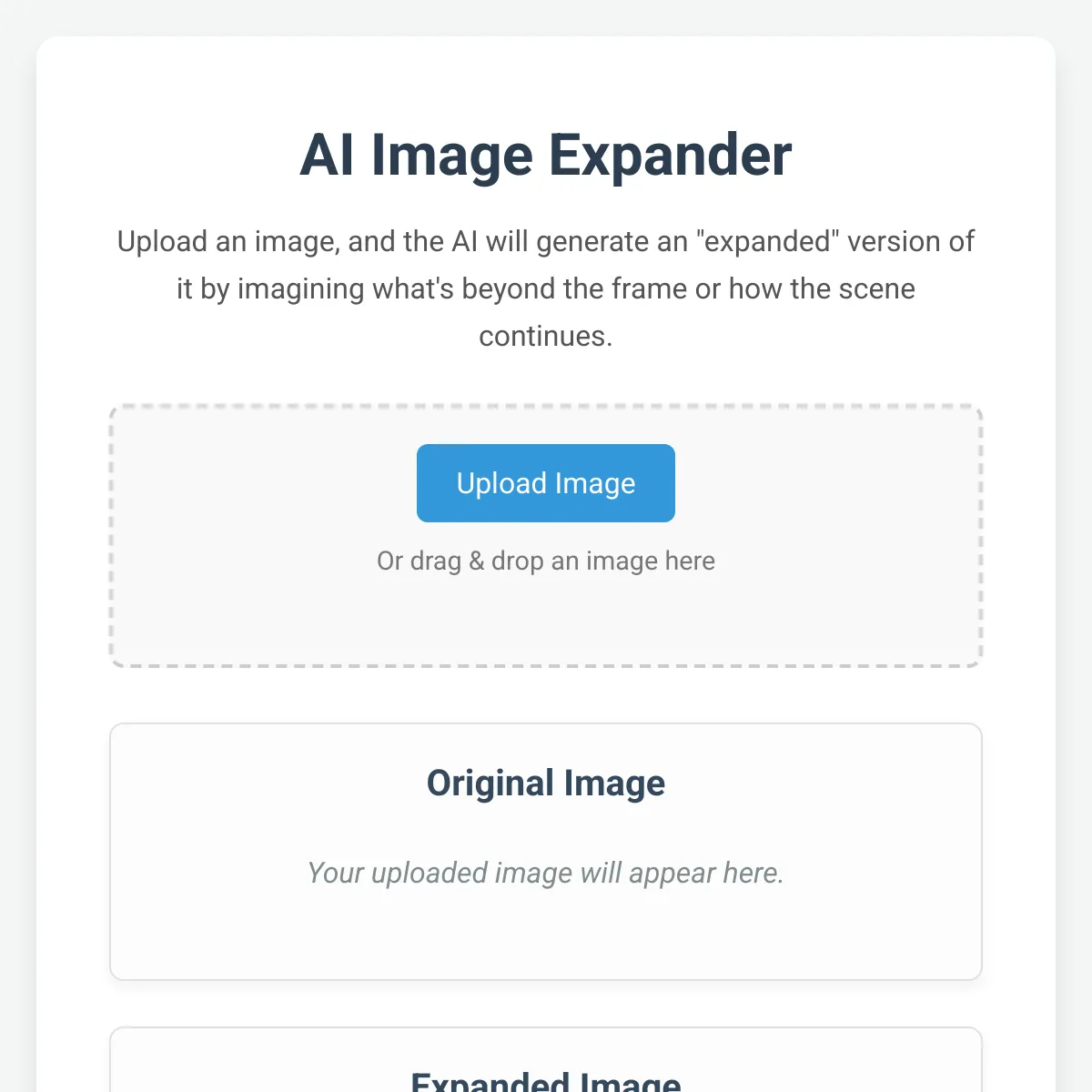 AI Image Expander