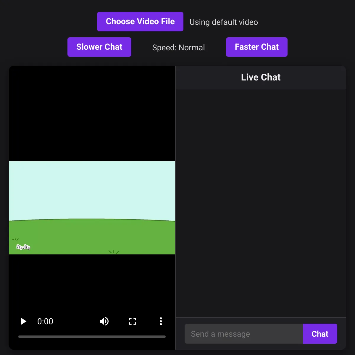 Twitch Stream Simulation
