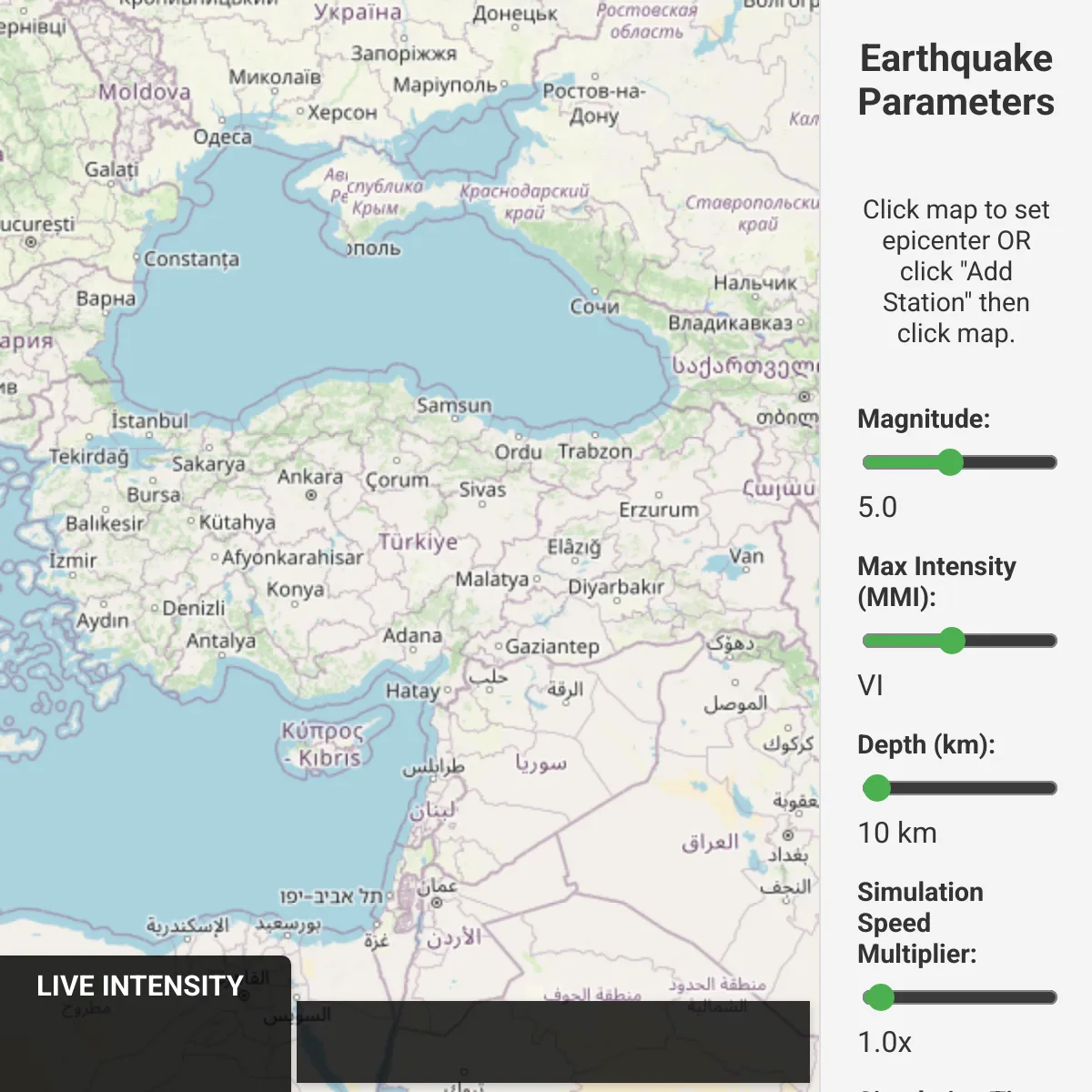 the project is loading