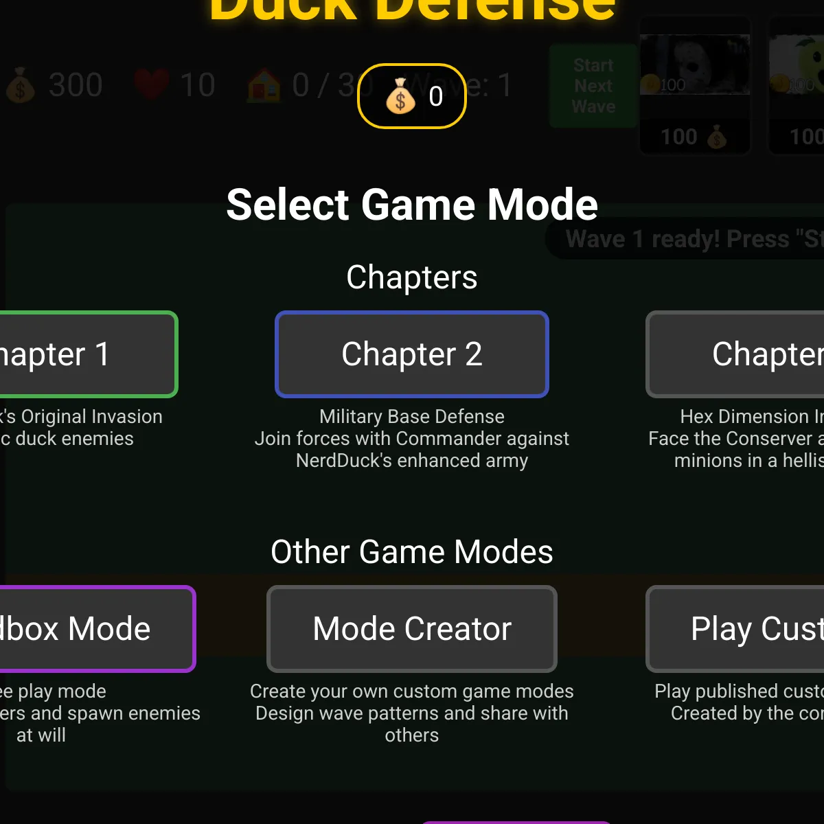 Duck Defense