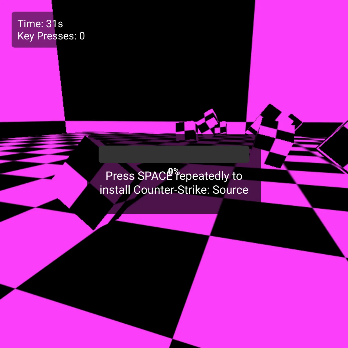 the project is loading