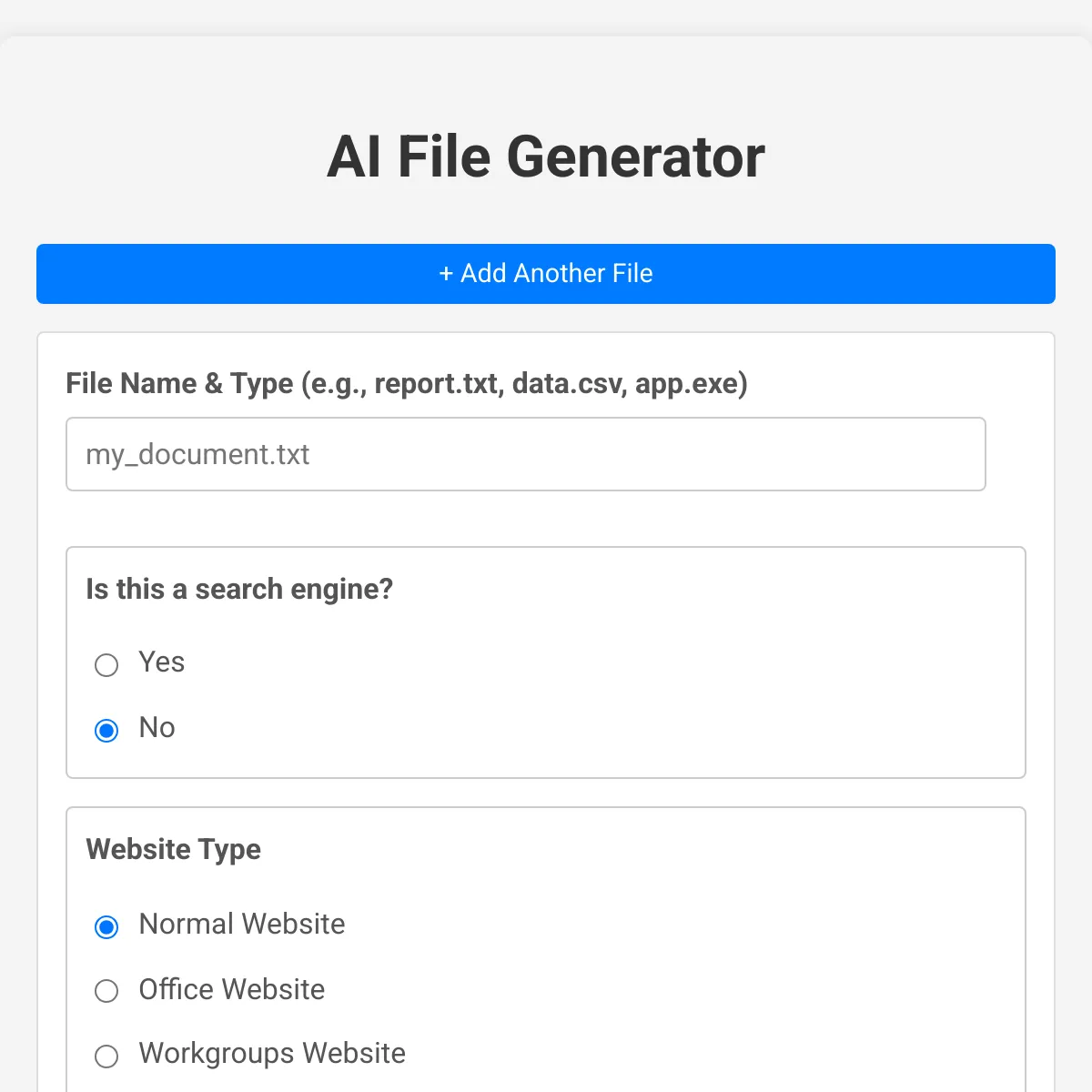the project is loading