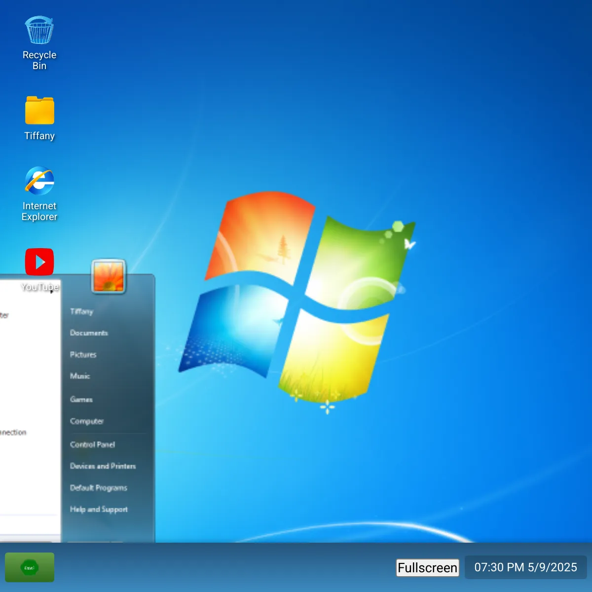 the project is loading