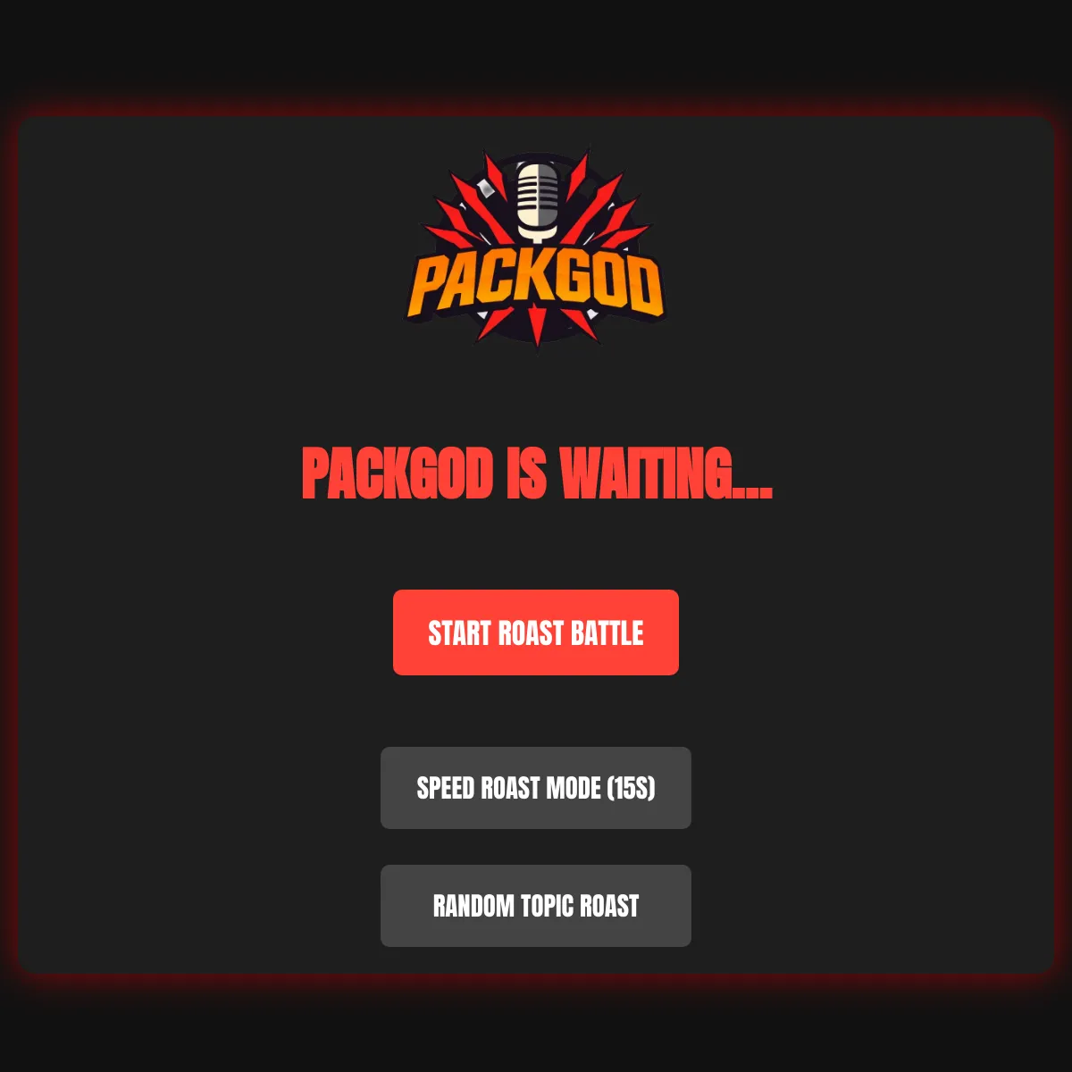 Can U Beat Packgod? - AI Roast Battle