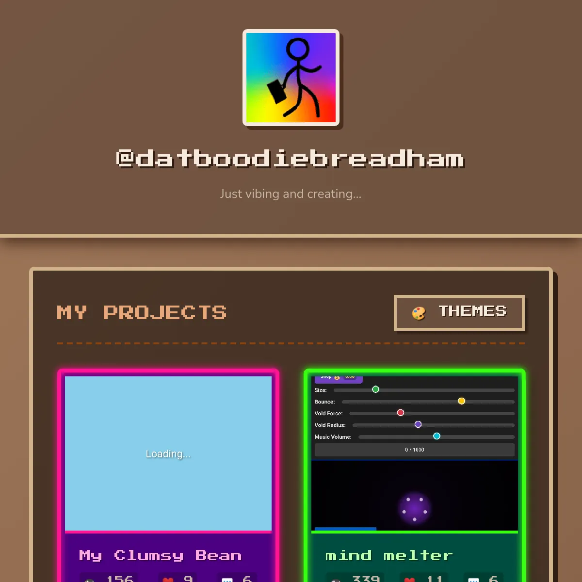 the project is loading