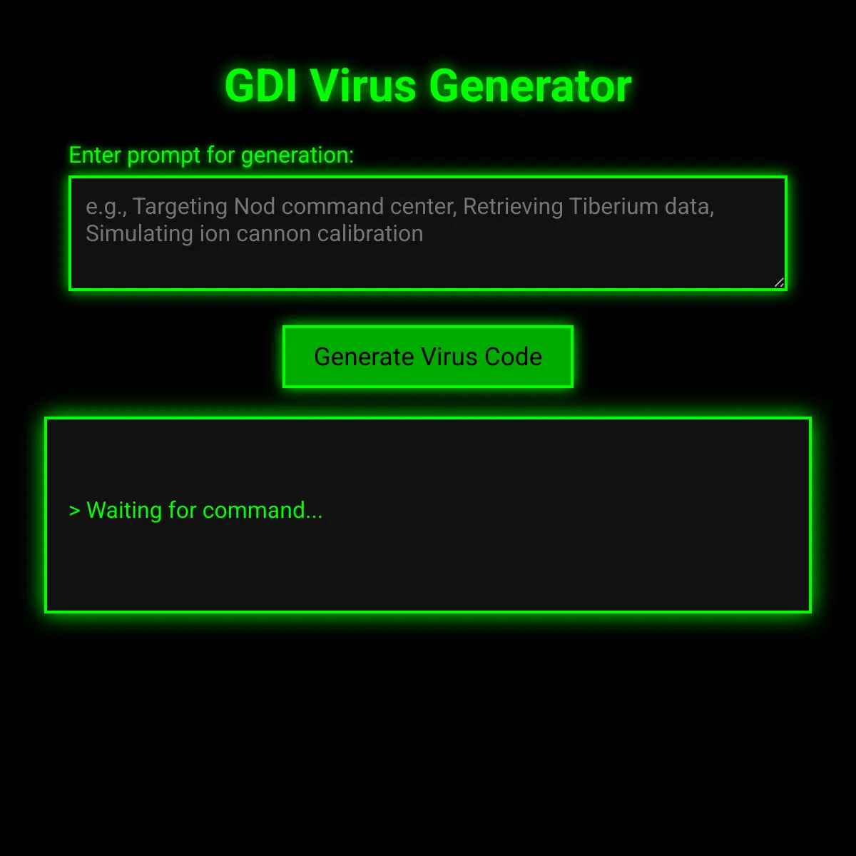 the project is loading