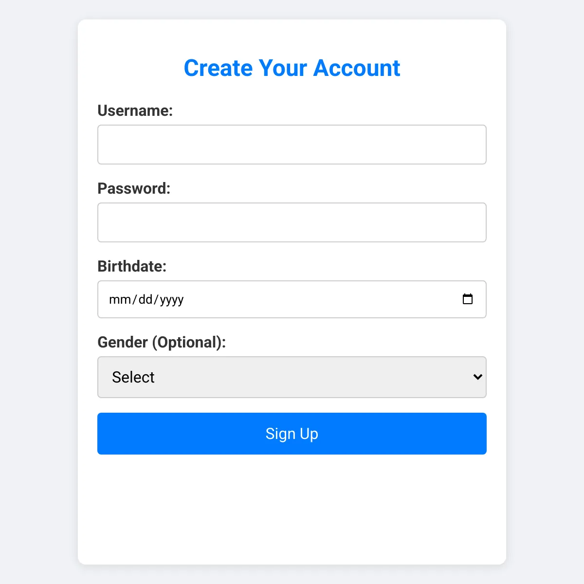 the project is loading