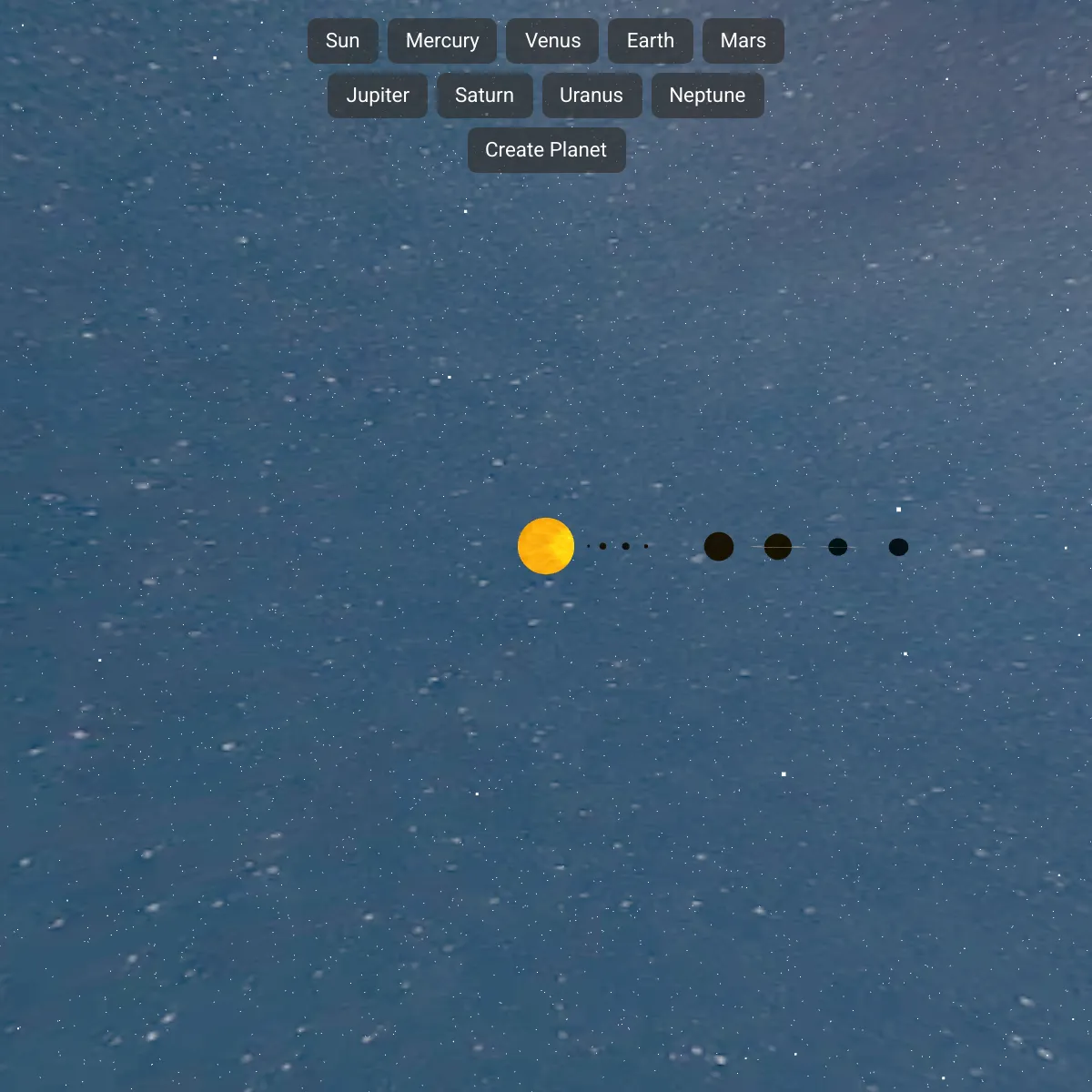 Solar System Explorer