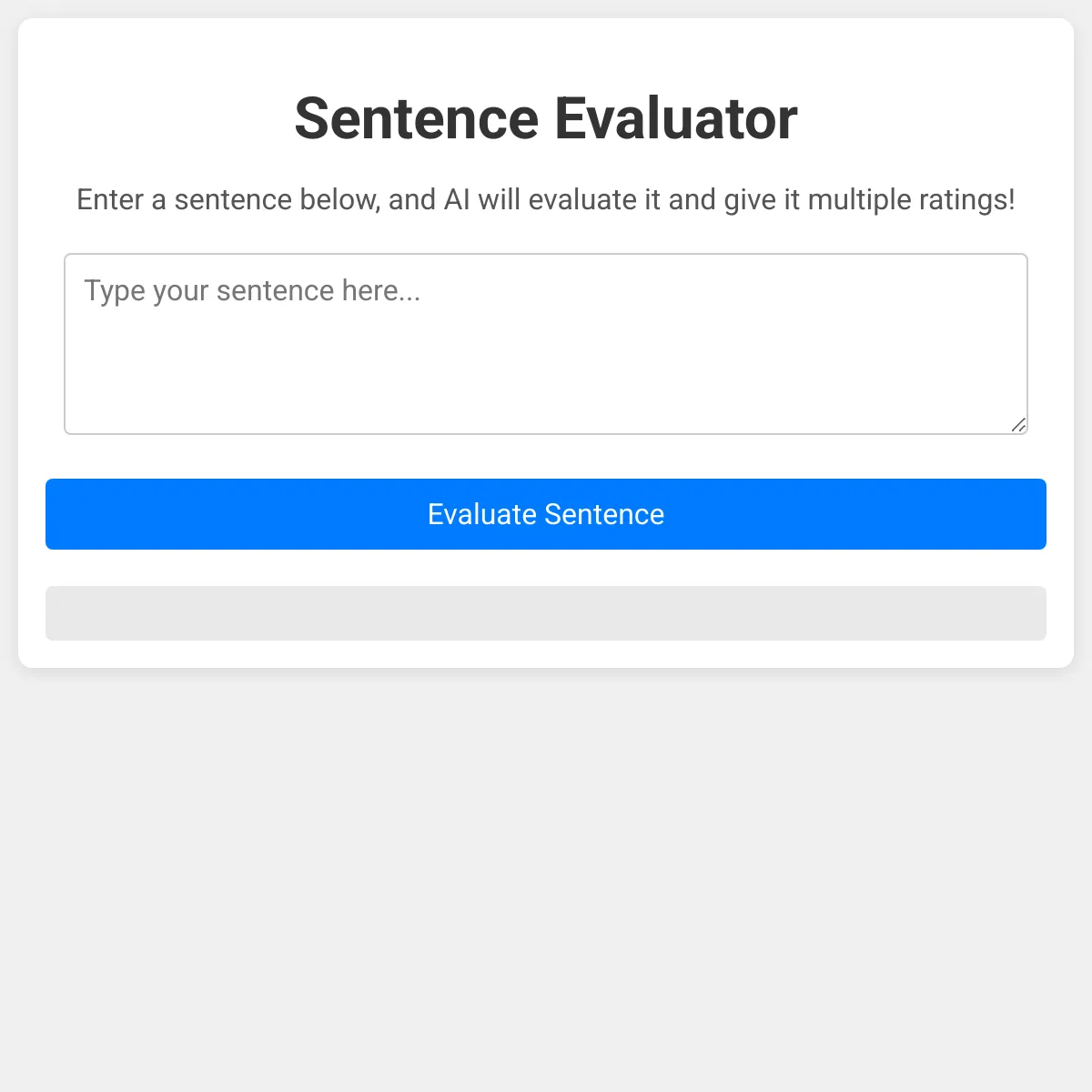 the project is loading
