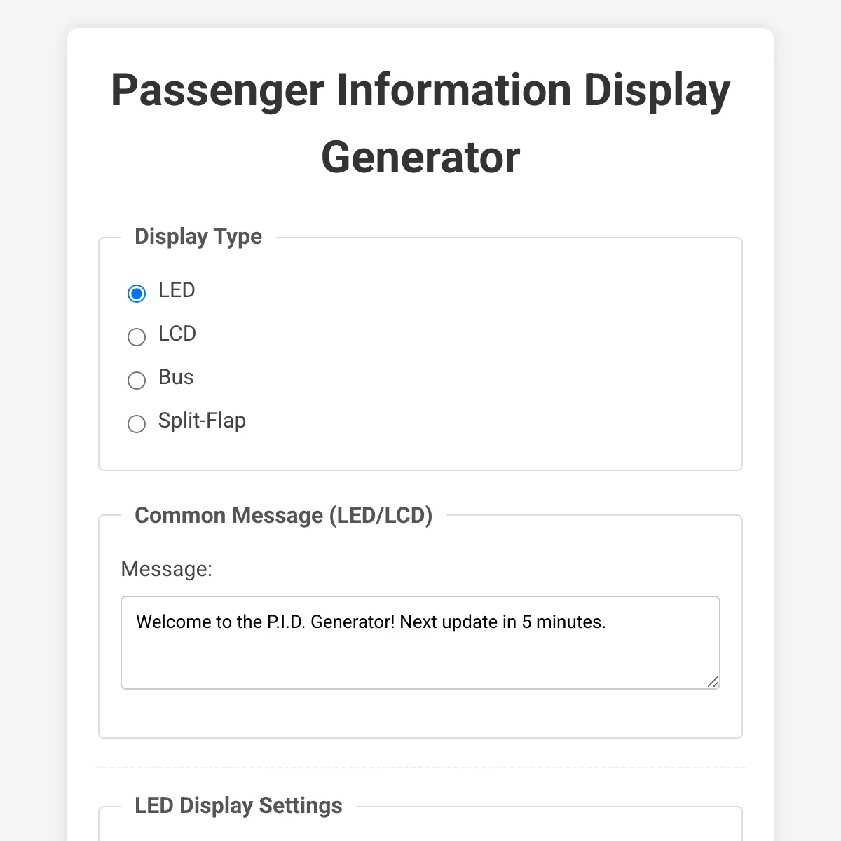 the project is loading