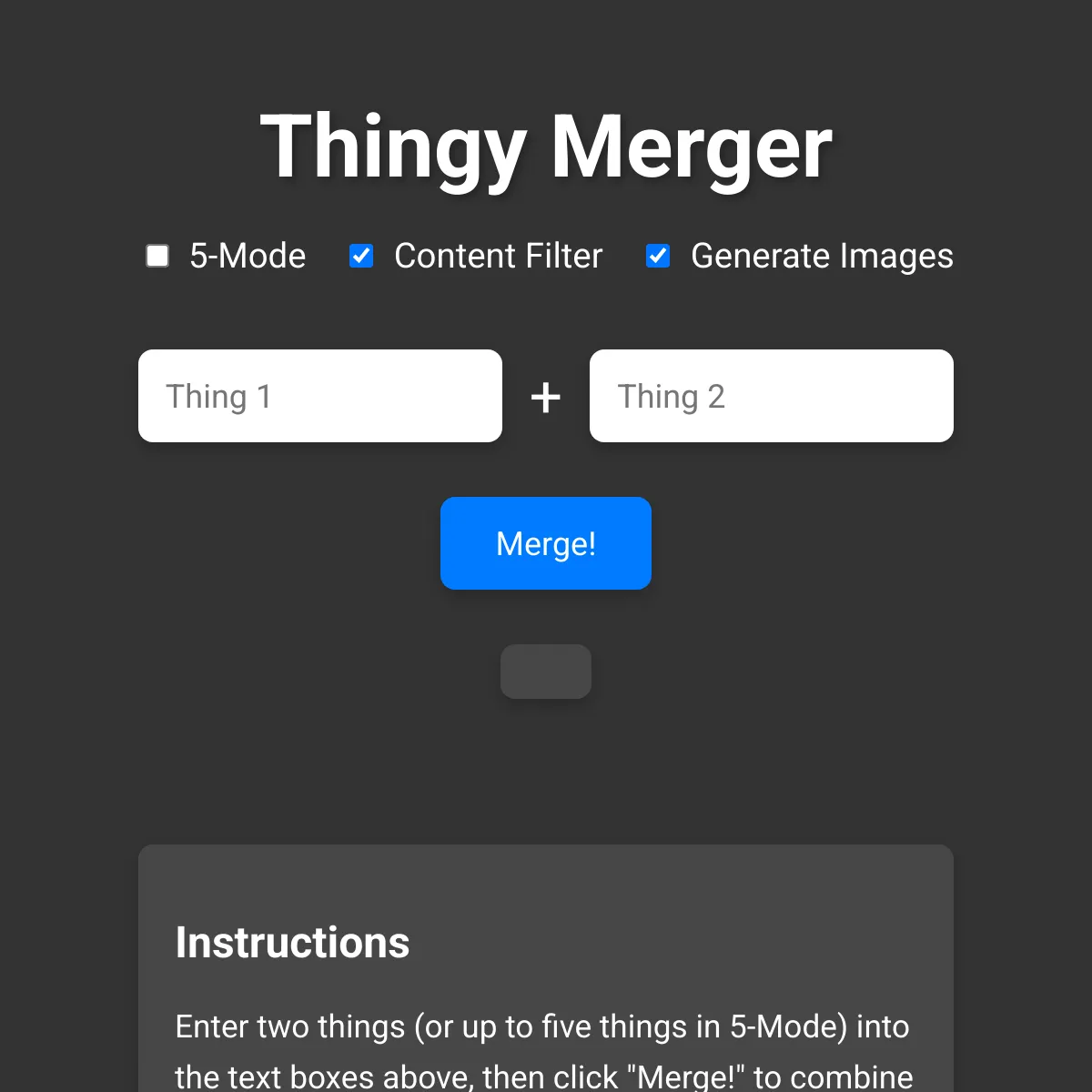 Thingy Merger