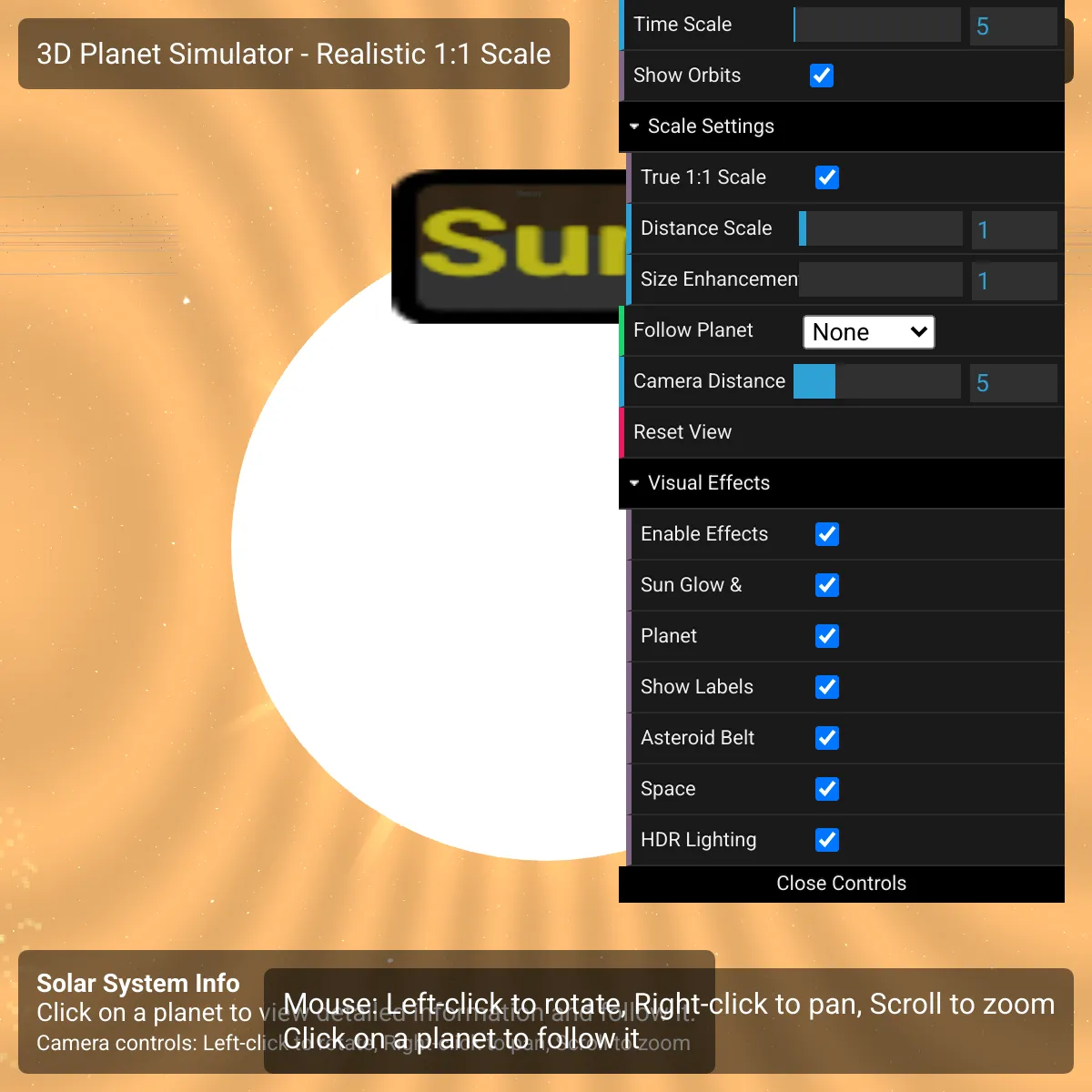 the project is loading