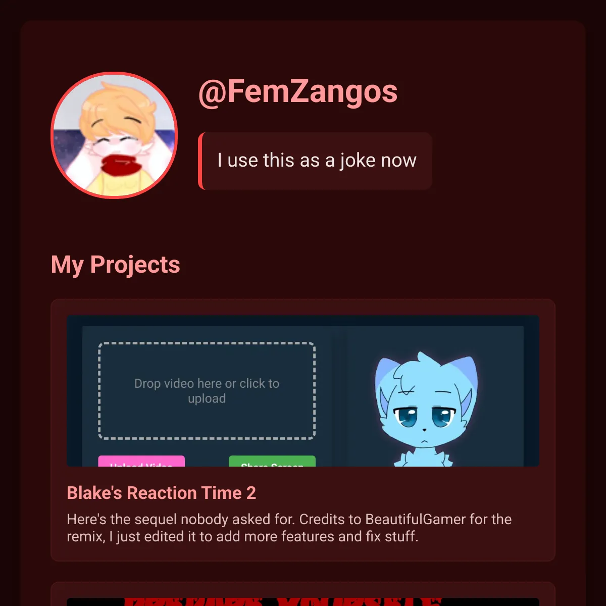 the project is loading