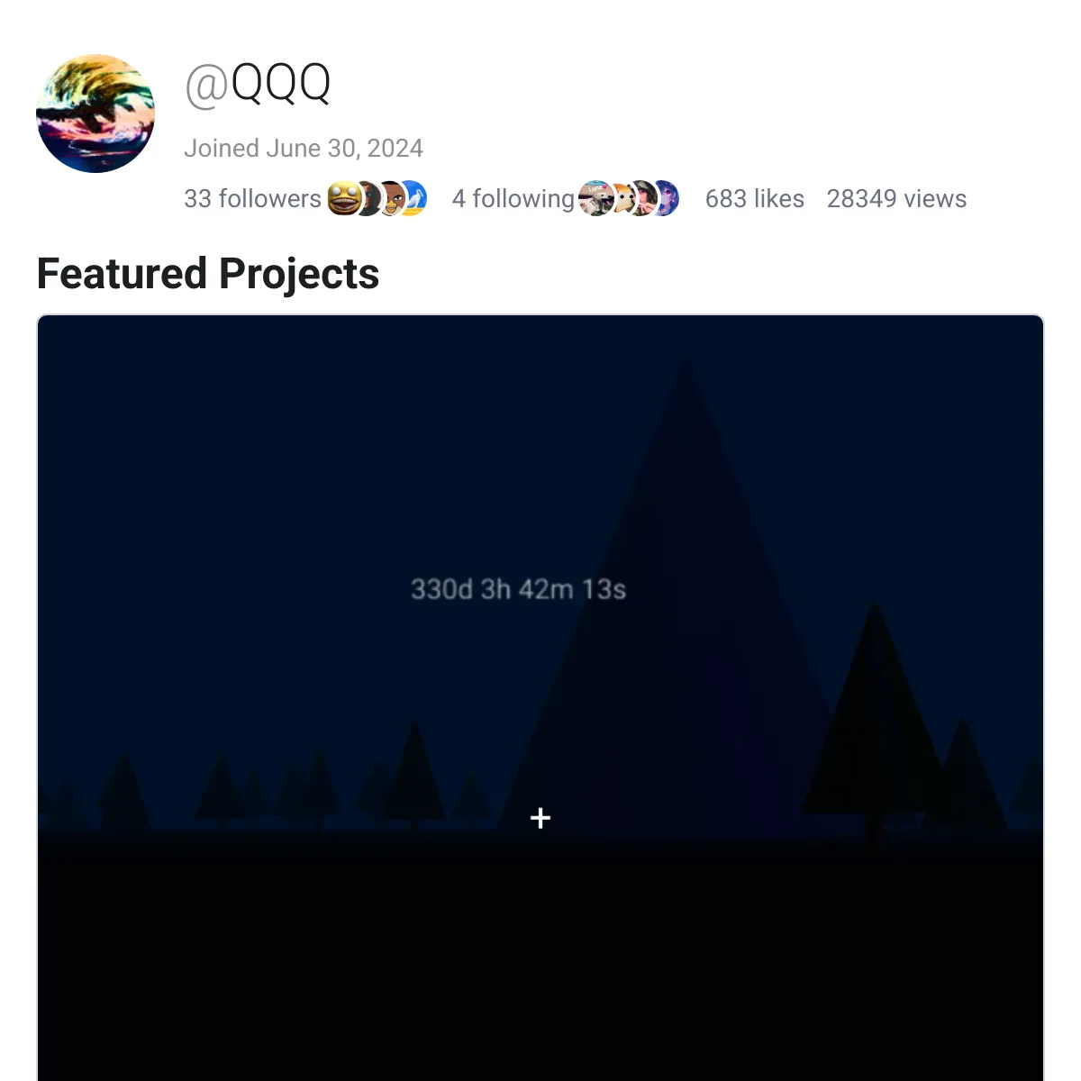 the project is loading