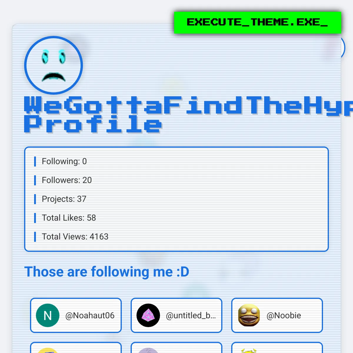 the project is loading