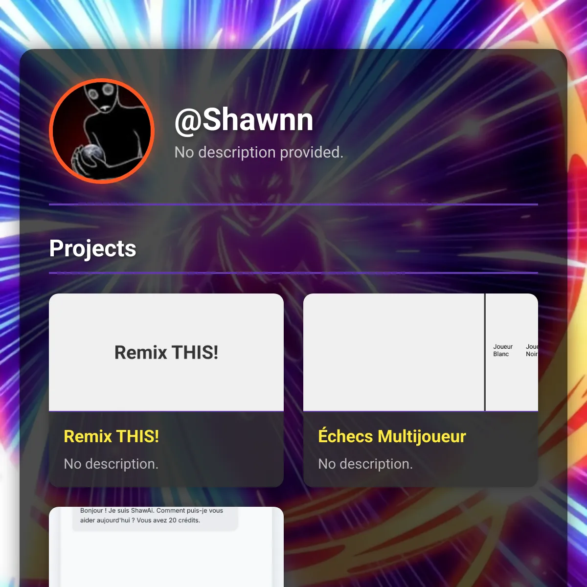 Creator Profile