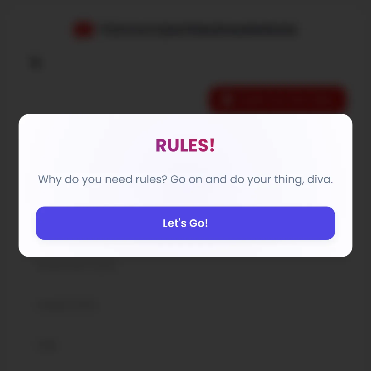 the project is loading