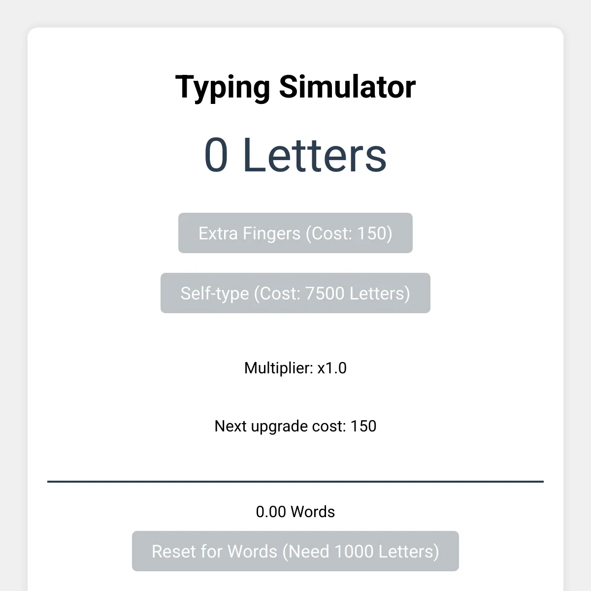 the project is loading