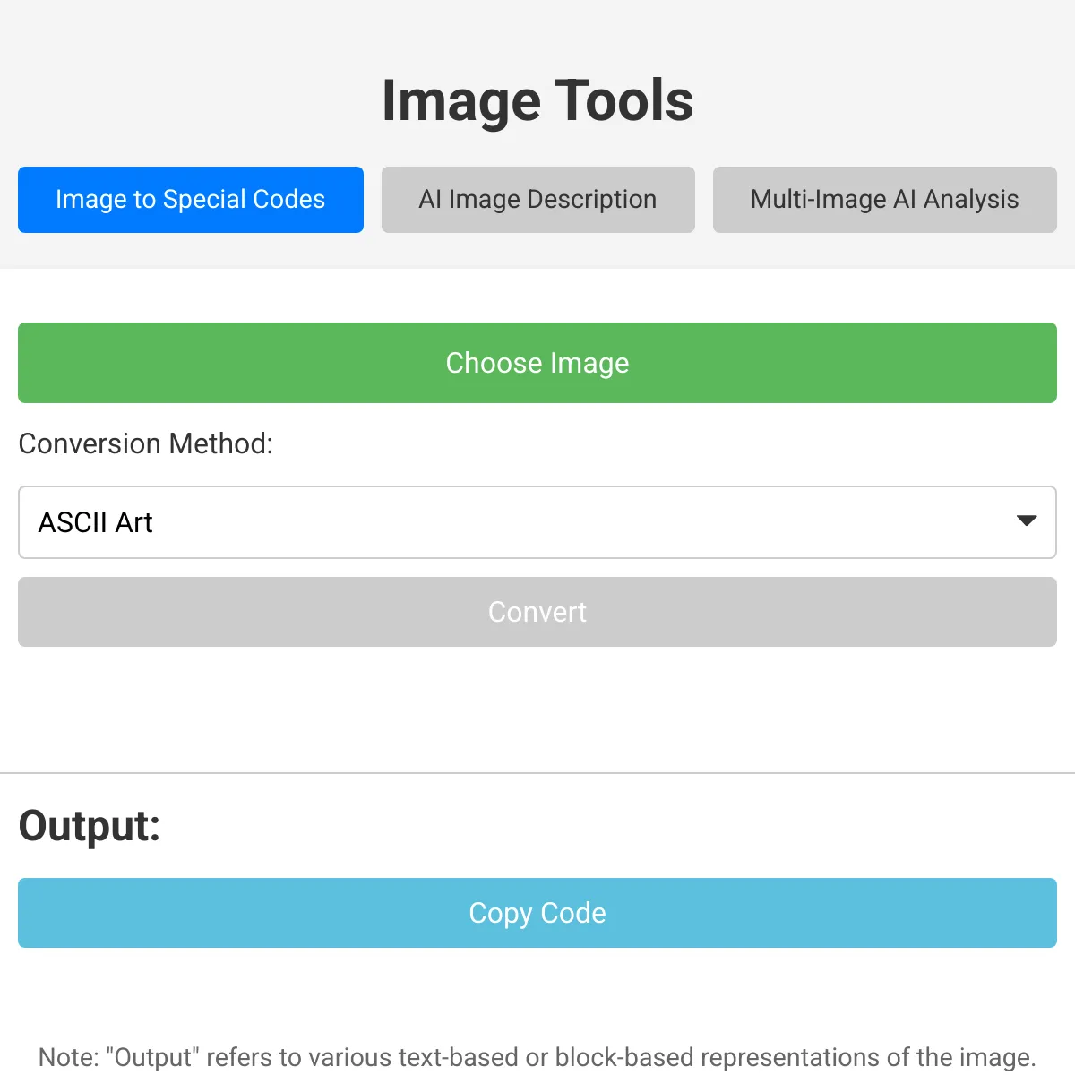 Image tools