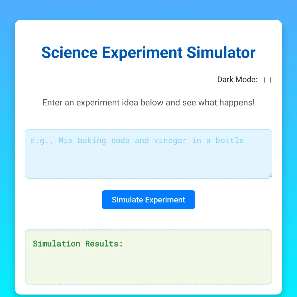 the project is loading