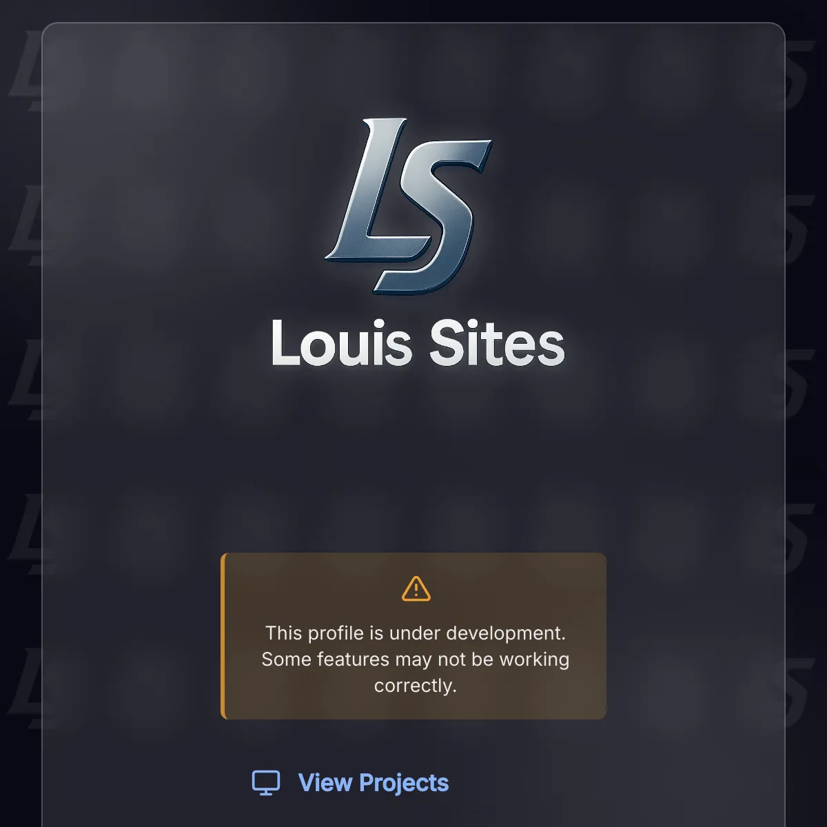 the project is loading