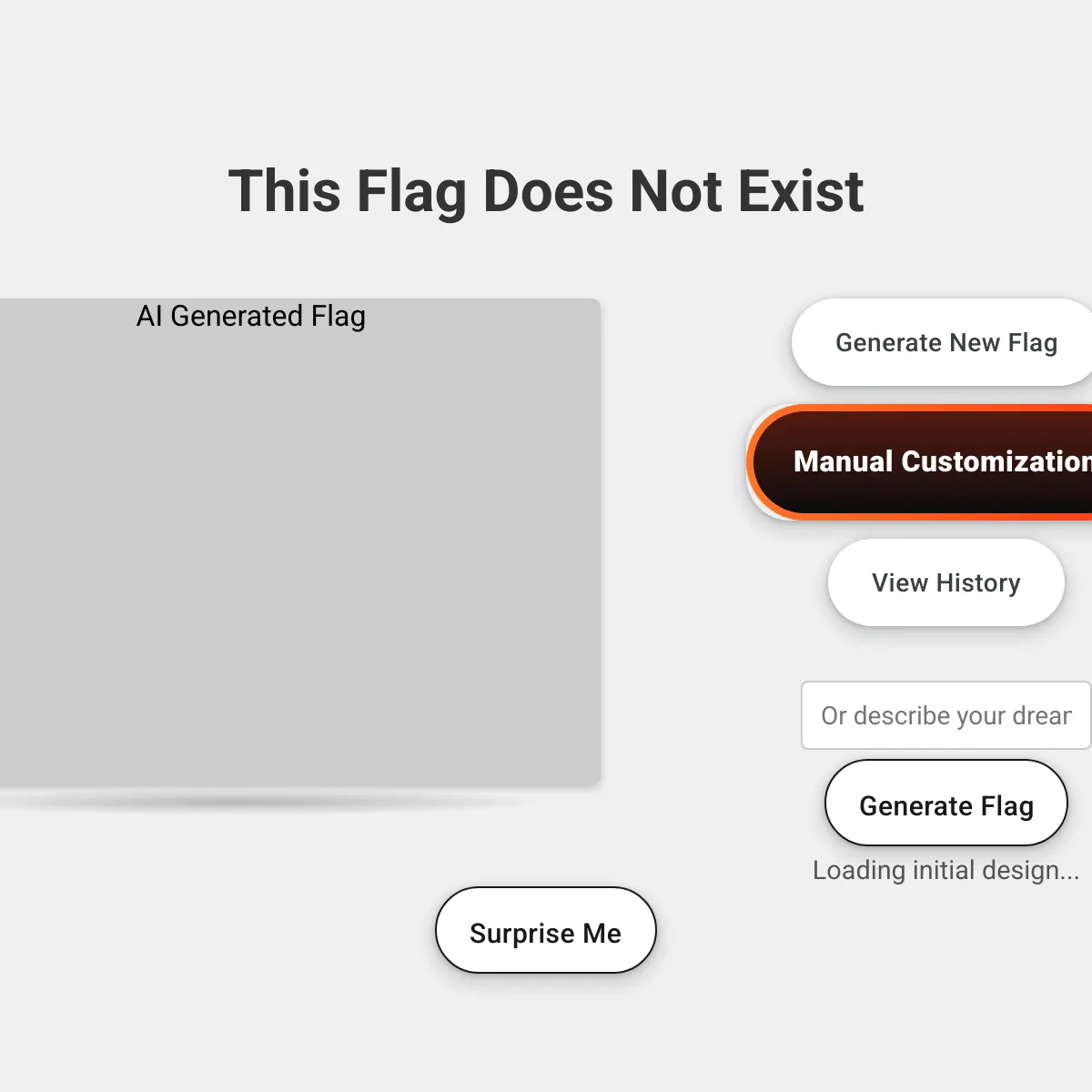 the project is loading