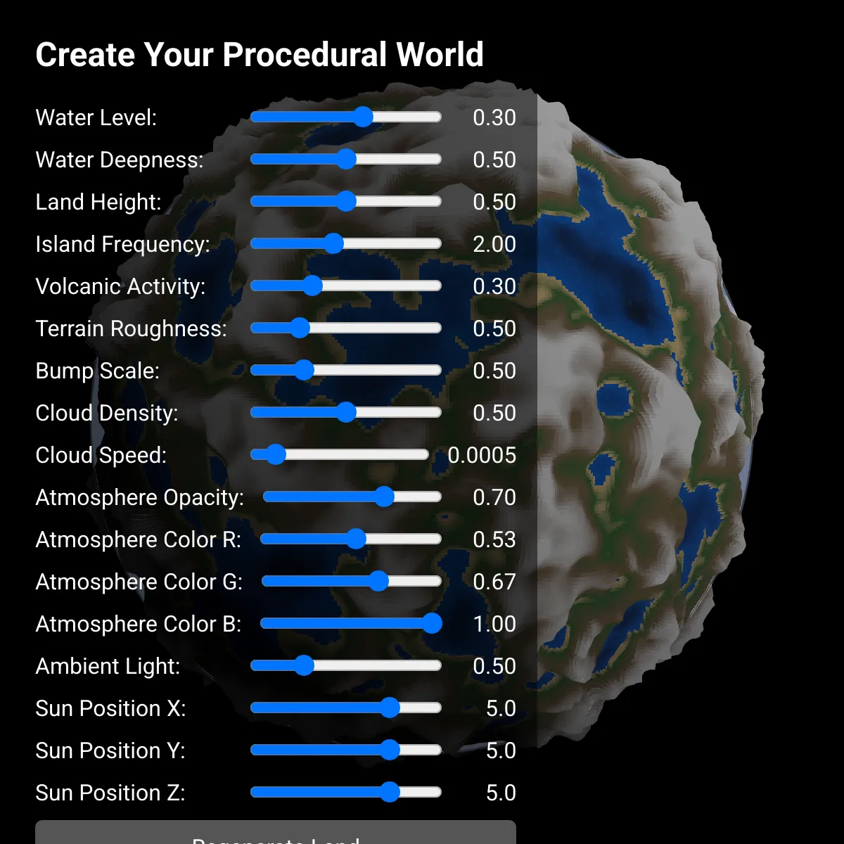 Earth Creator Simulator 3D