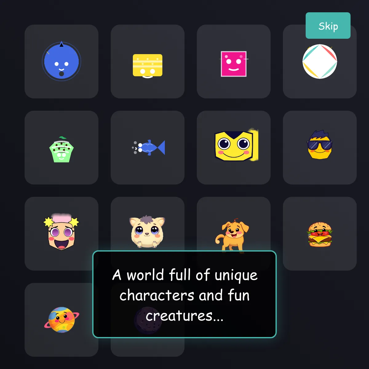 the project is loading