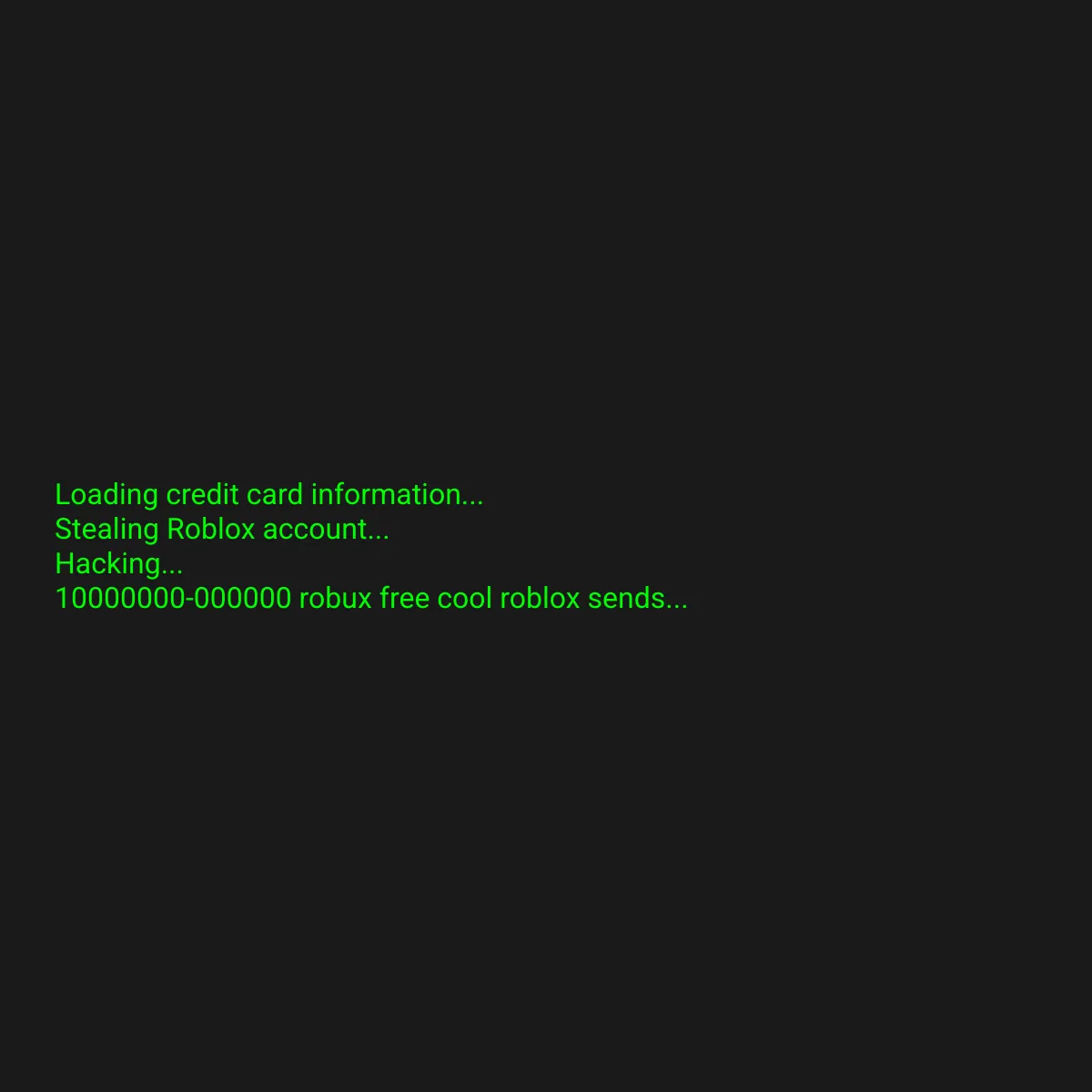 the project is loading