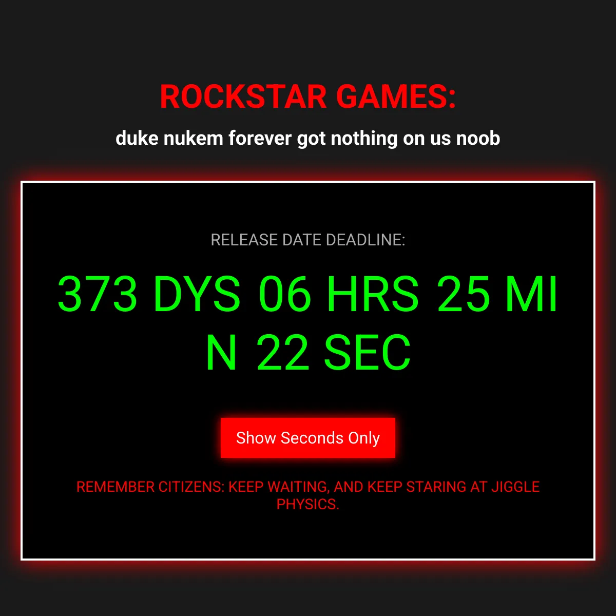 the project is loading