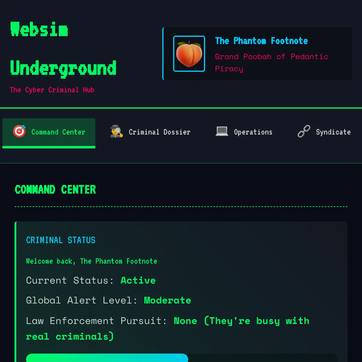 Websim Underground