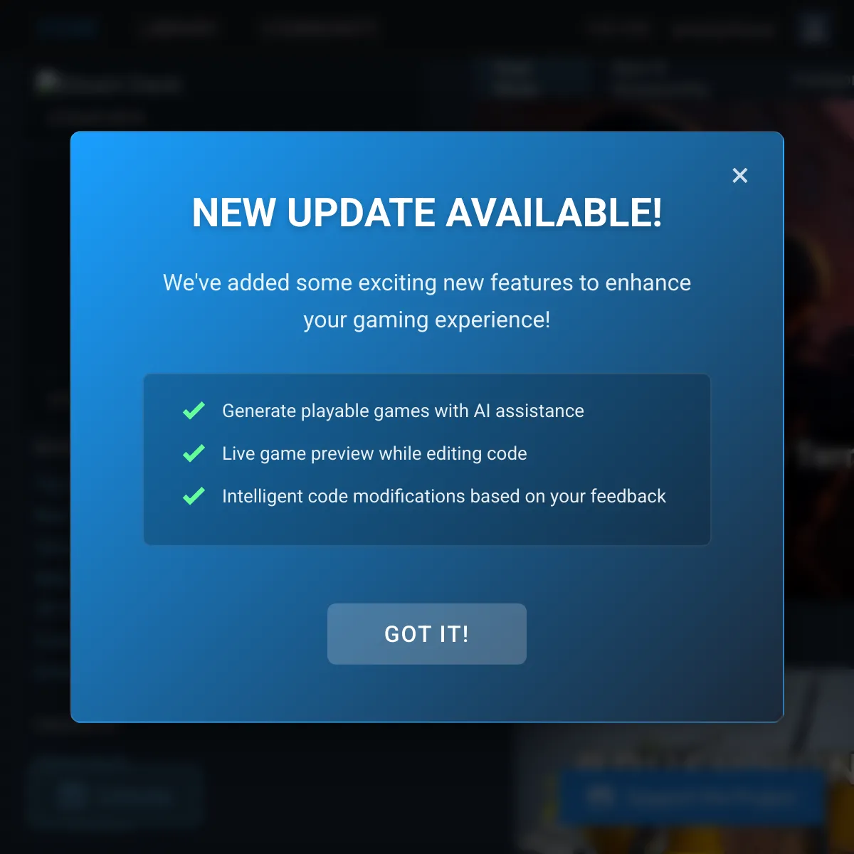 the project is loading