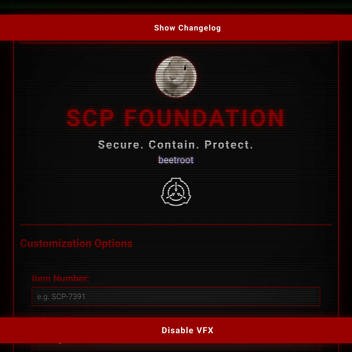 the project is loading
