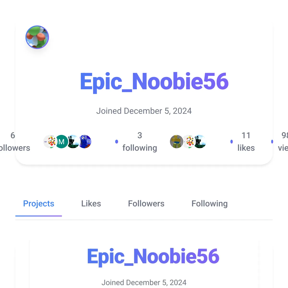 the project is loading