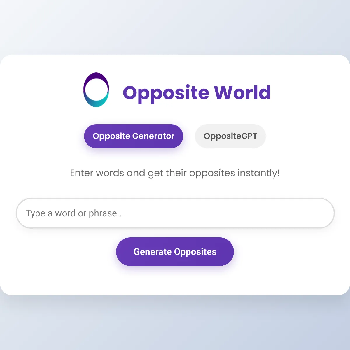 Opposite Generator