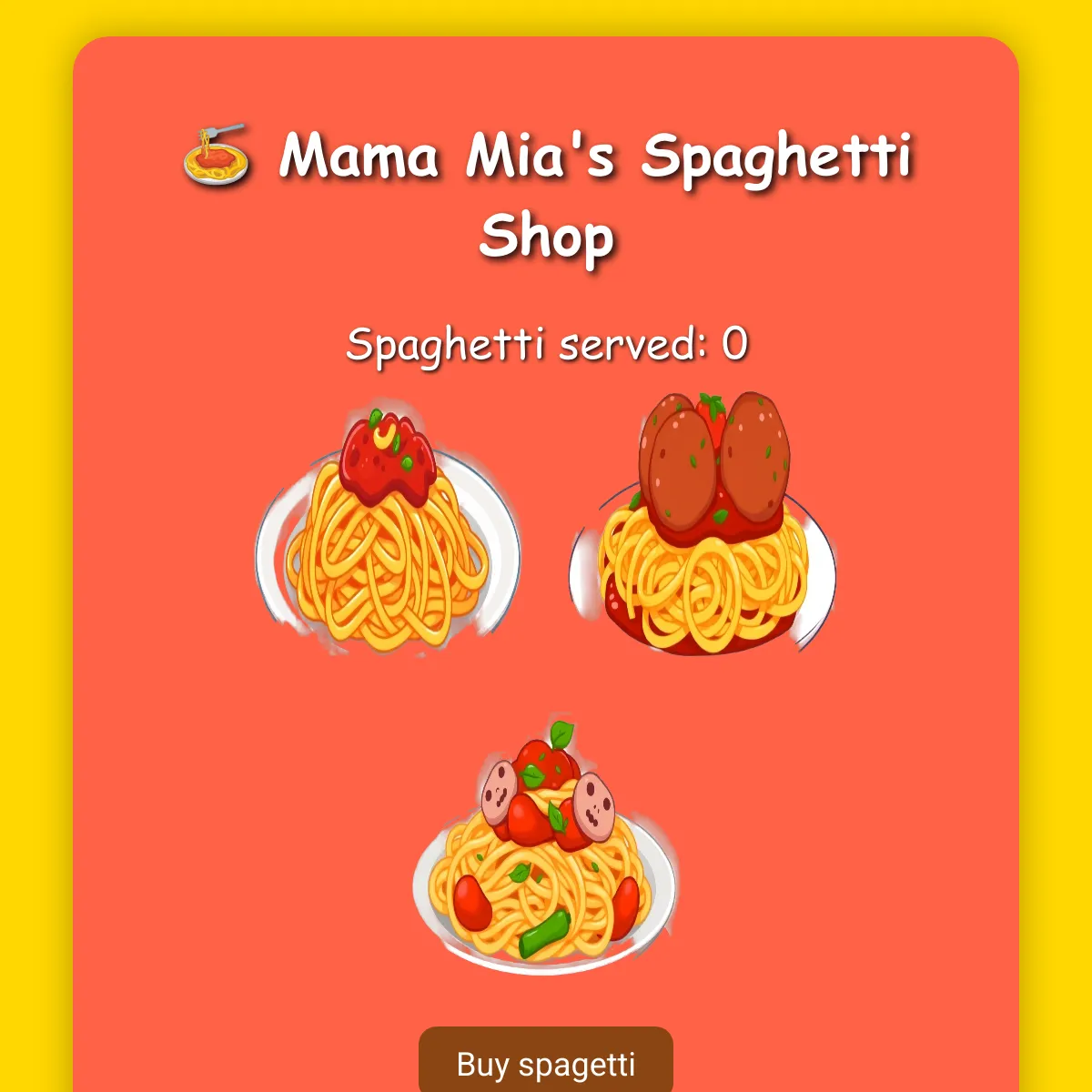 Spaghetti Shop
