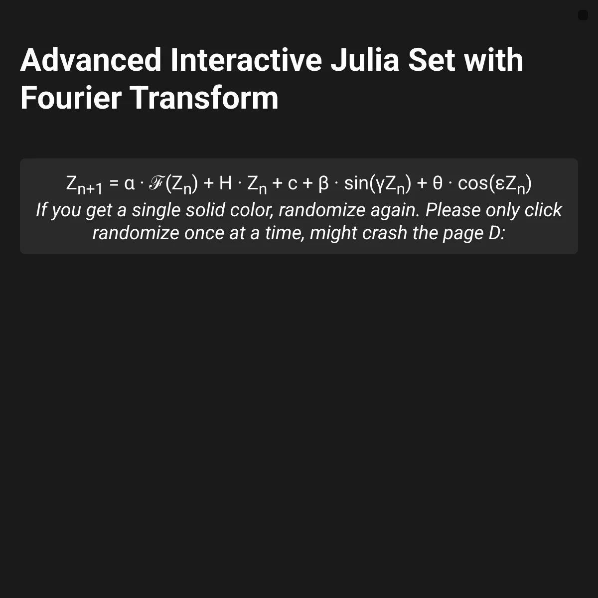 the project is loading