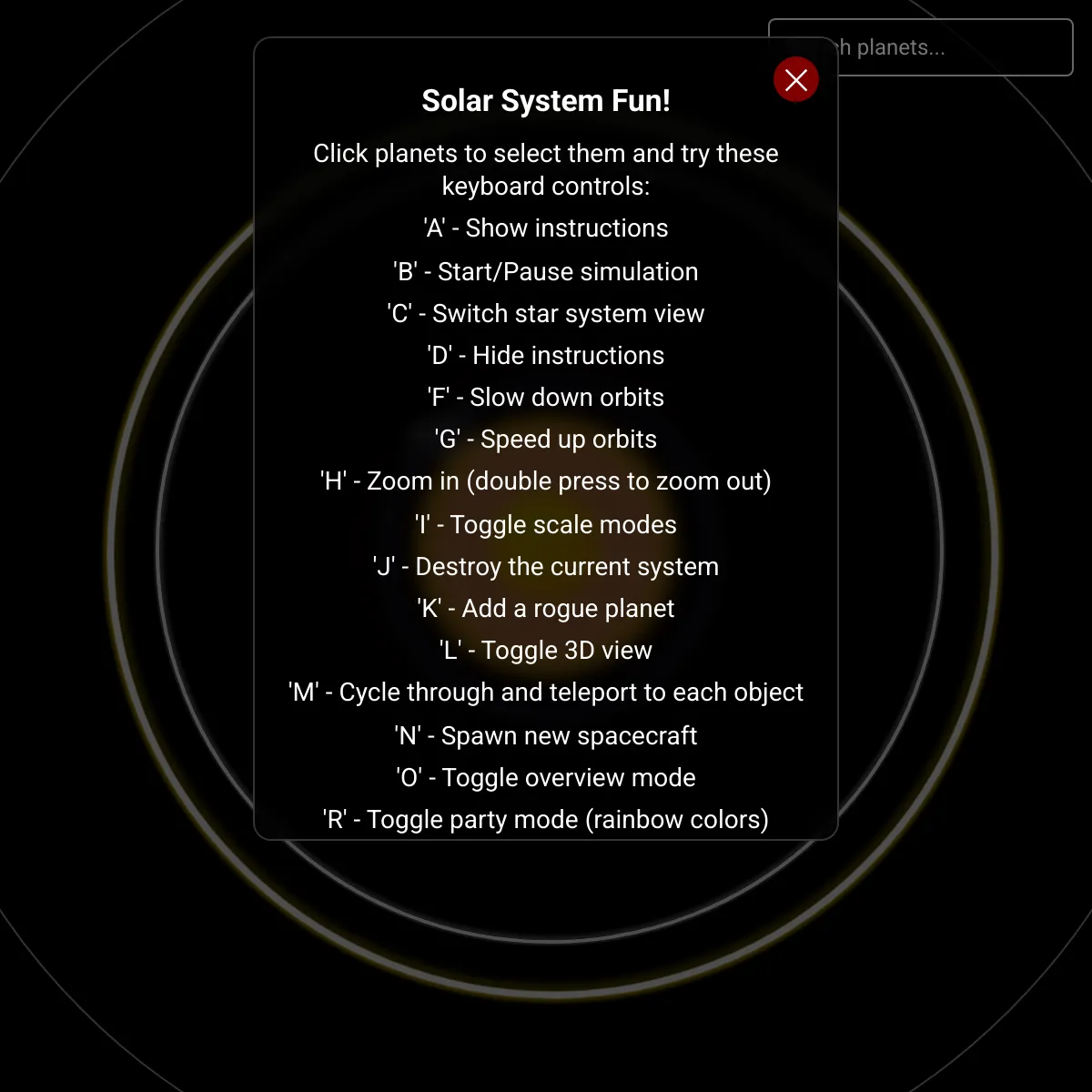 Solar System Fun