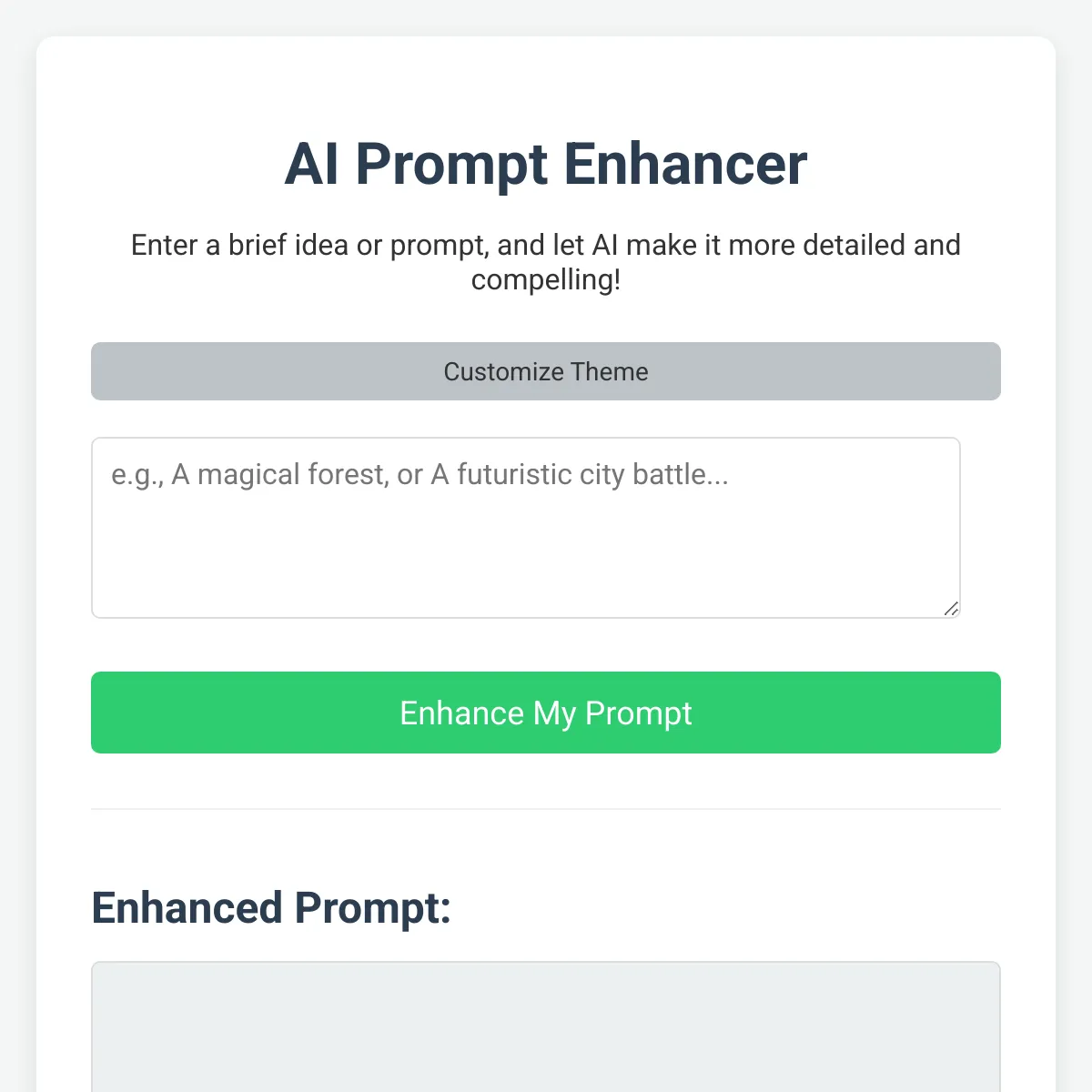the project is loading
