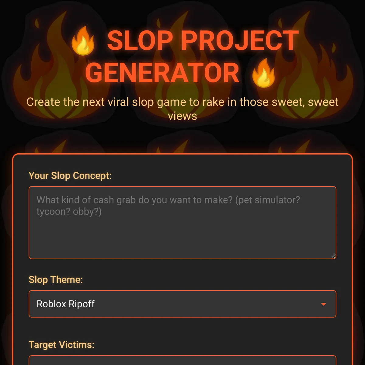 the project is loading