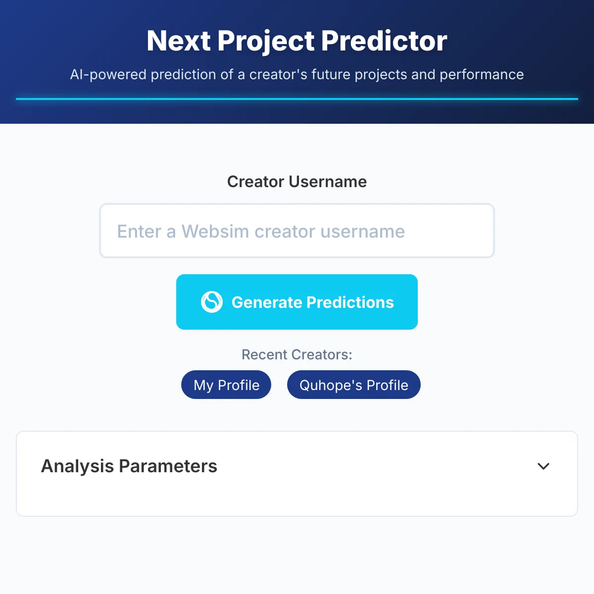 the project is loading