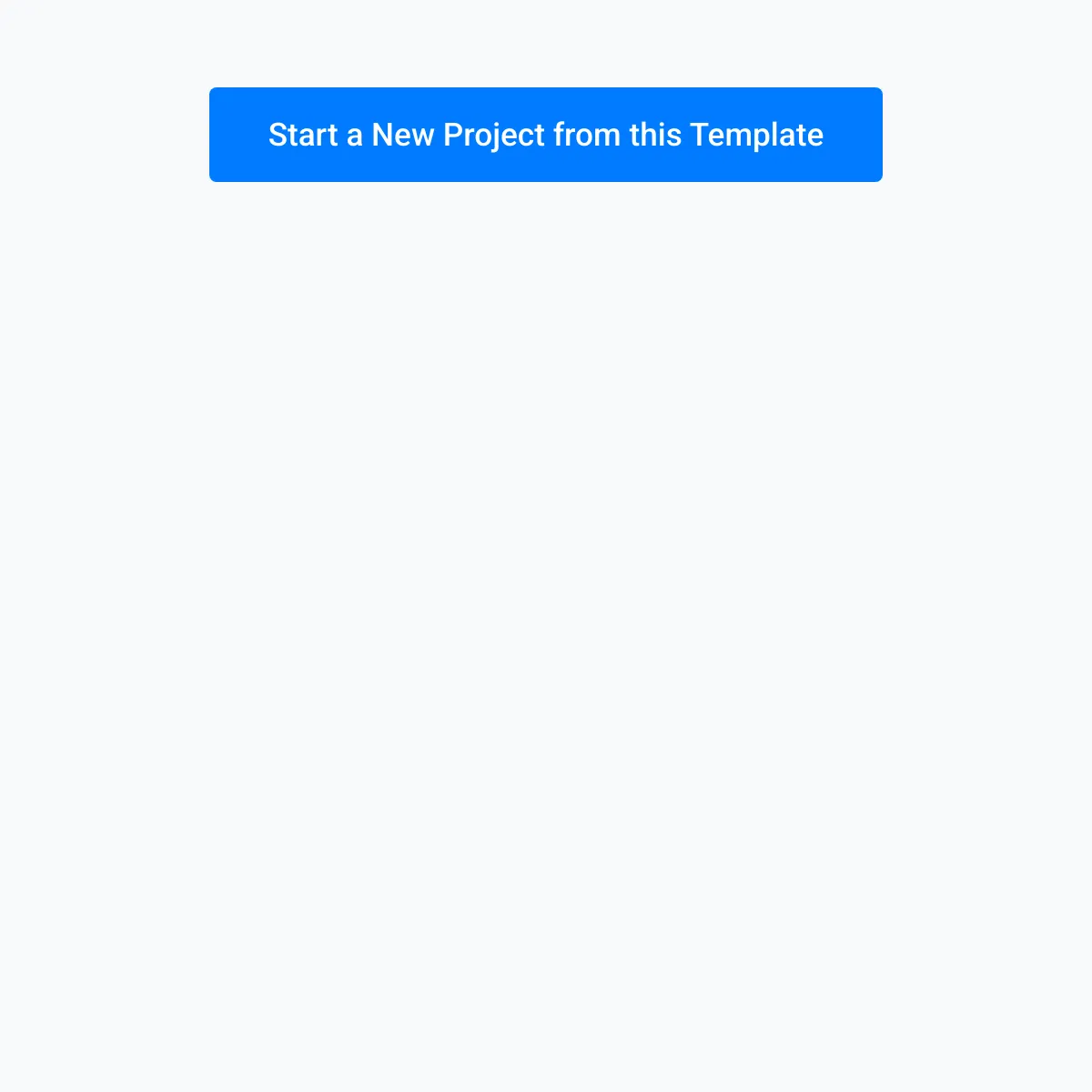 the project is loading