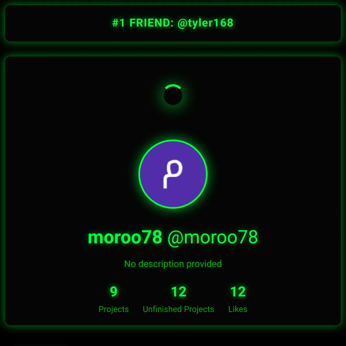 the project is loading