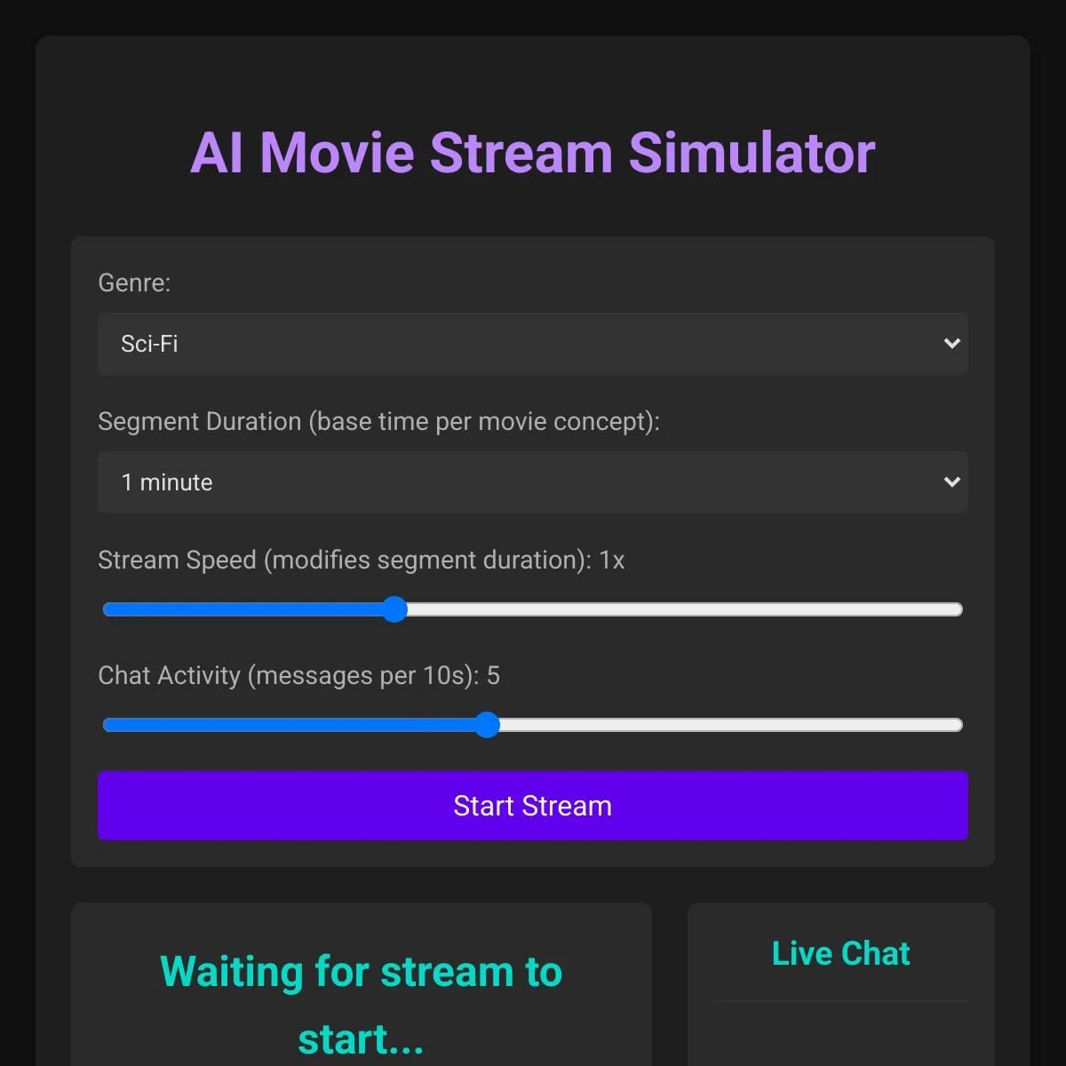 the project is loading
