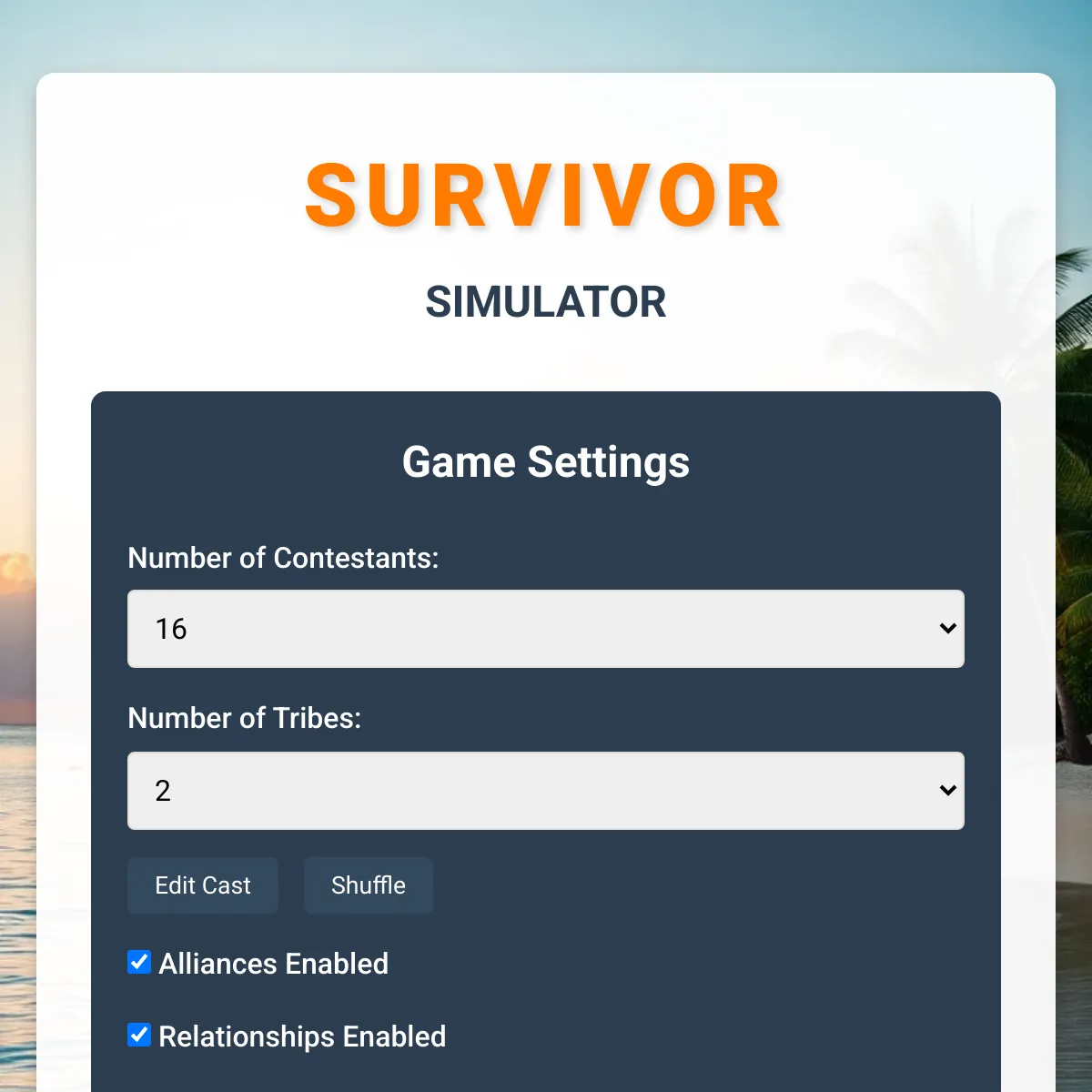 the project is loading